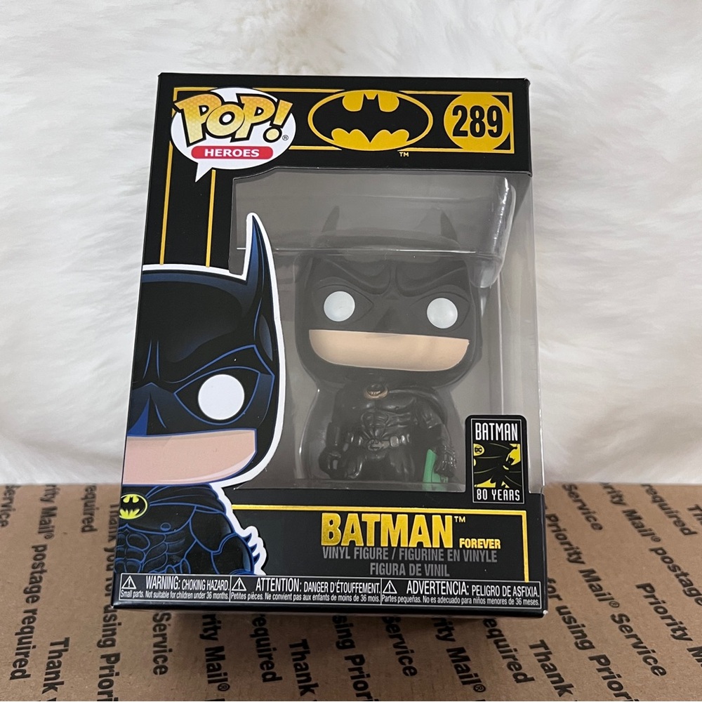 ✅ Batman Forever 80th Anniversary Pop Vinyl Figure #289